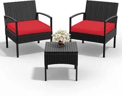 Outdoor Wicker Patio Furniture Set