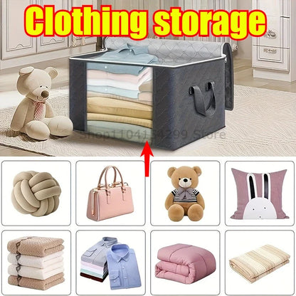 Foldable Large Capacity Storage Containers