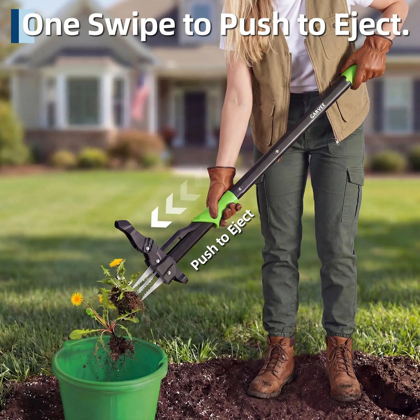 40" Stand Up Weed Puller