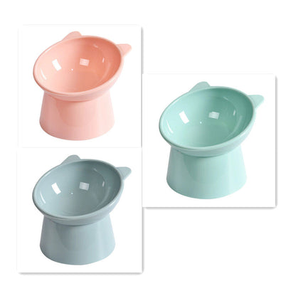 Tilted Elevated Pet Food Bowl