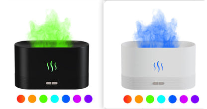 Aroma Diffuser With Flame Light