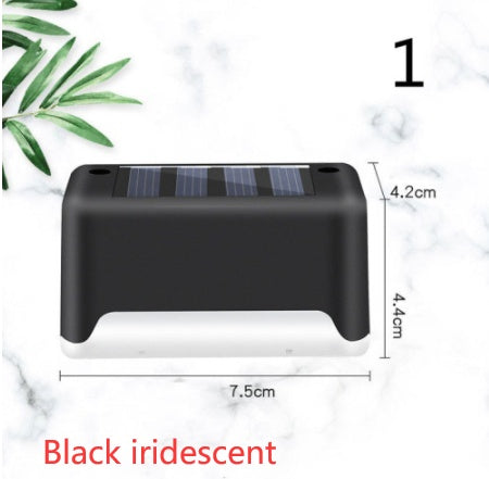 New Upgrade Waterproof LED Solar Fence Lamp Solar Deck Lights