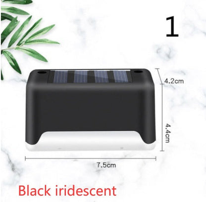 New Upgrade Waterproof LED Solar Fence Lamp Solar Deck Lights