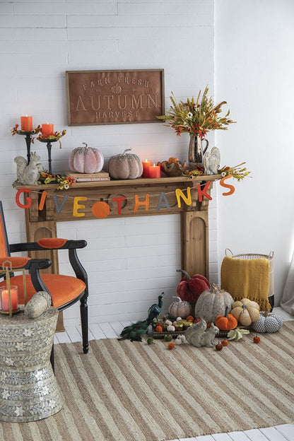 Knite Pumpkin Decor