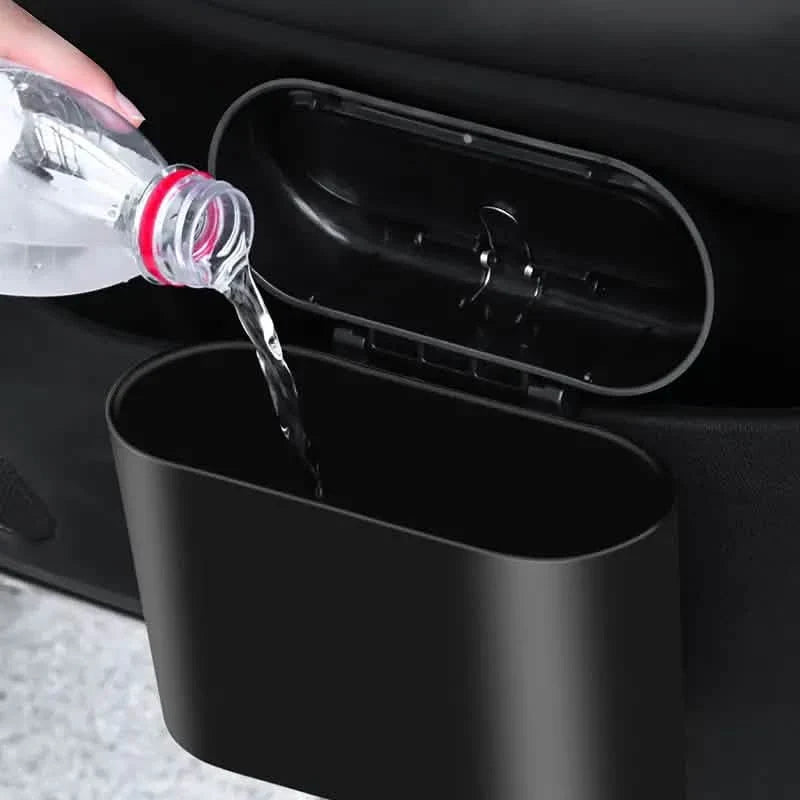 Car Trash Can with Lid