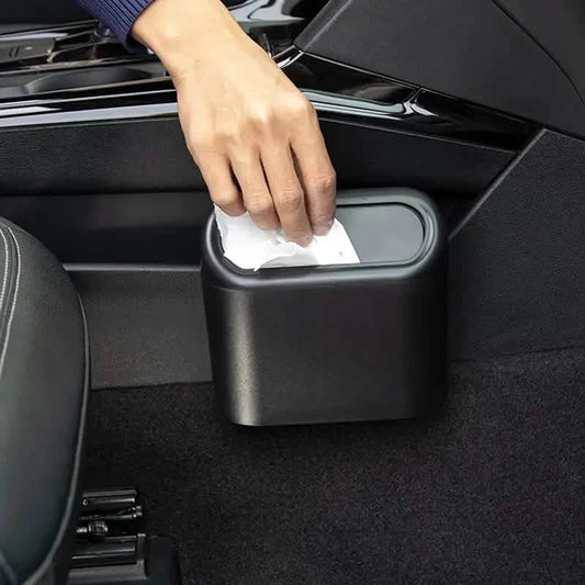 Car Trash Can with Lid