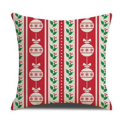 Christmas Cotton Throw Pillow Cases