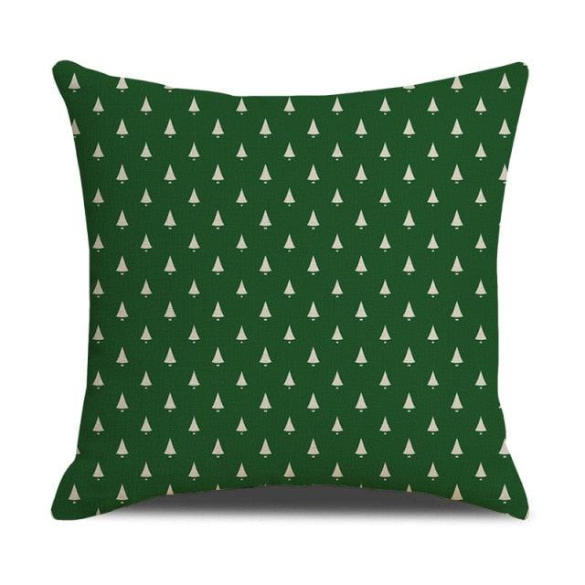 Christmas Cotton Throw Pillow Cases