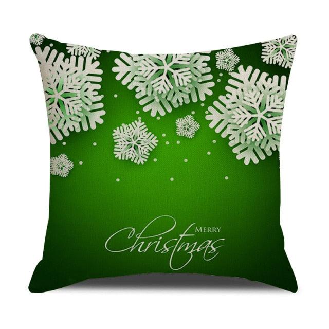 Christmas Cotton Throw Pillow Cases