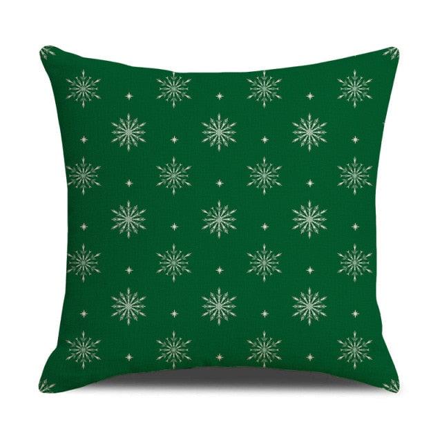 Christmas Cotton Throw Pillow Cases