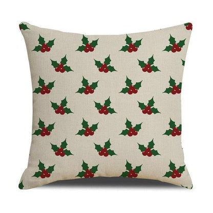 Christmas Cotton Throw Pillow Cases