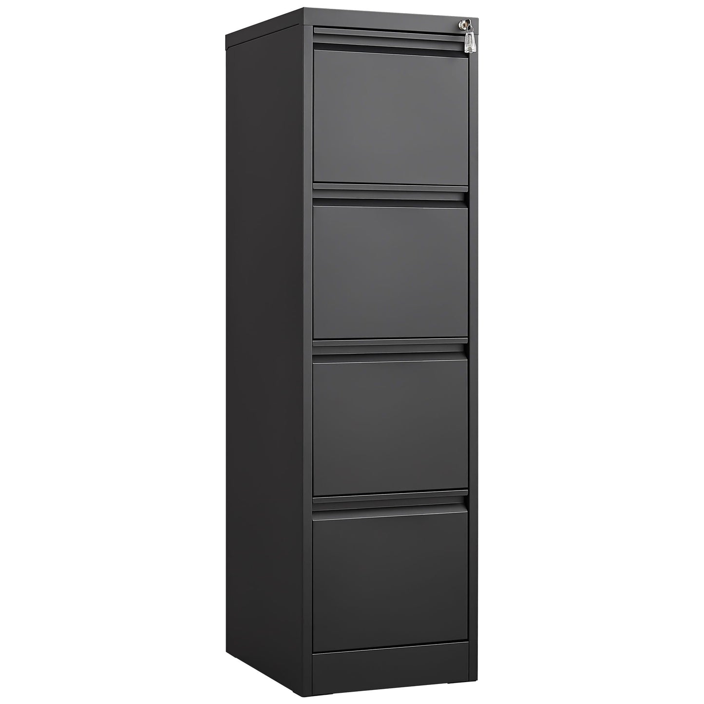 Metal 3 Drawer File Cabinet With Lock