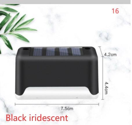 New Upgrade Waterproof LED Solar Fence Lamp Solar Deck Lights