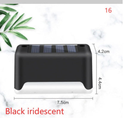 New Upgrade Waterproof LED Solar Fence Lamp Solar Deck Lights