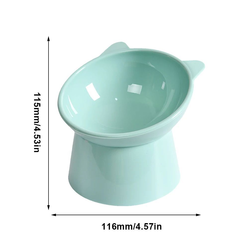 Tilted Elevated Pet Food Bowl