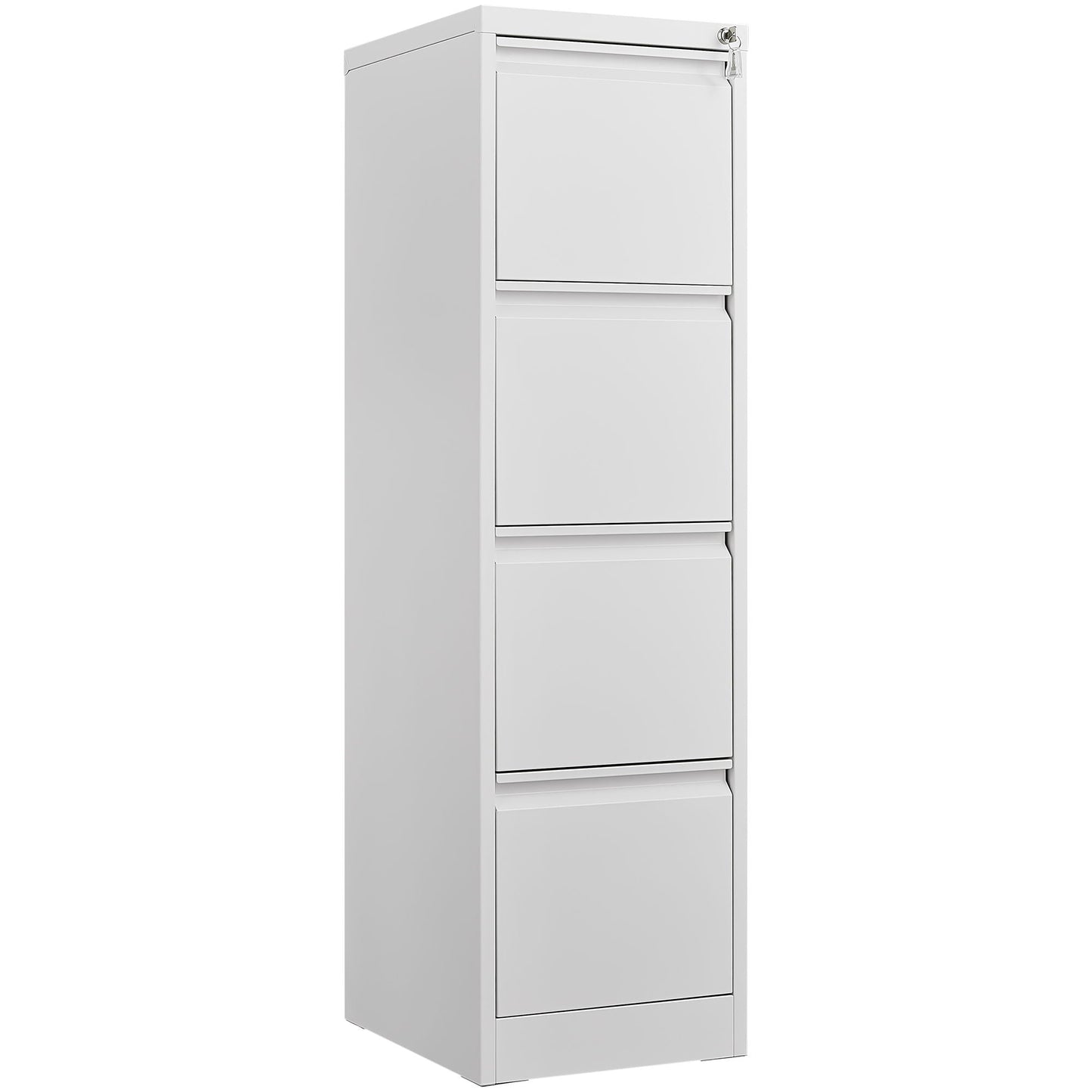 Metal 3 Drawer File Cabinet With Lock