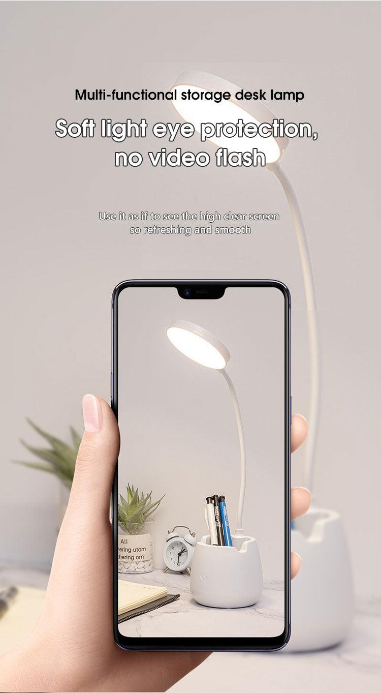 LED Table Lamp With Pen Holder