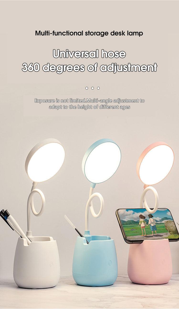 LED Table Lamp With Pen Holder