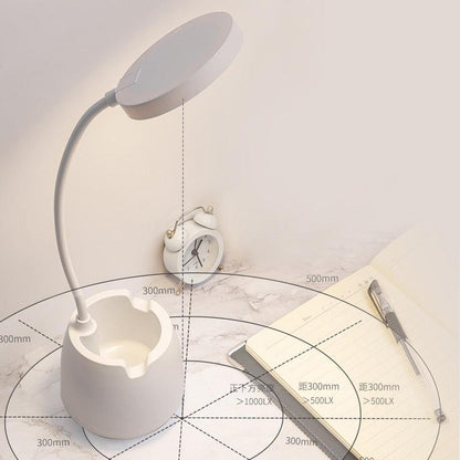 LED Table Lamp With Pen Holder