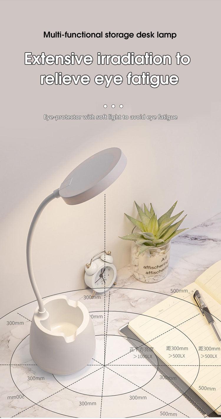 LED Table Lamp With Pen Holder