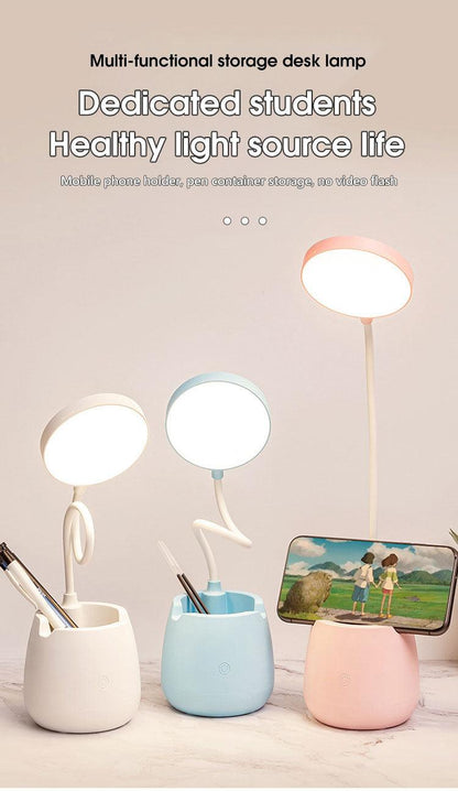 LED Table Lamp With Pen Holder