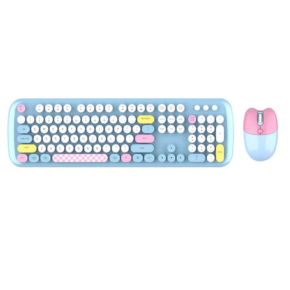 Wireless Keyboard & Mouse Combo - Silent Click