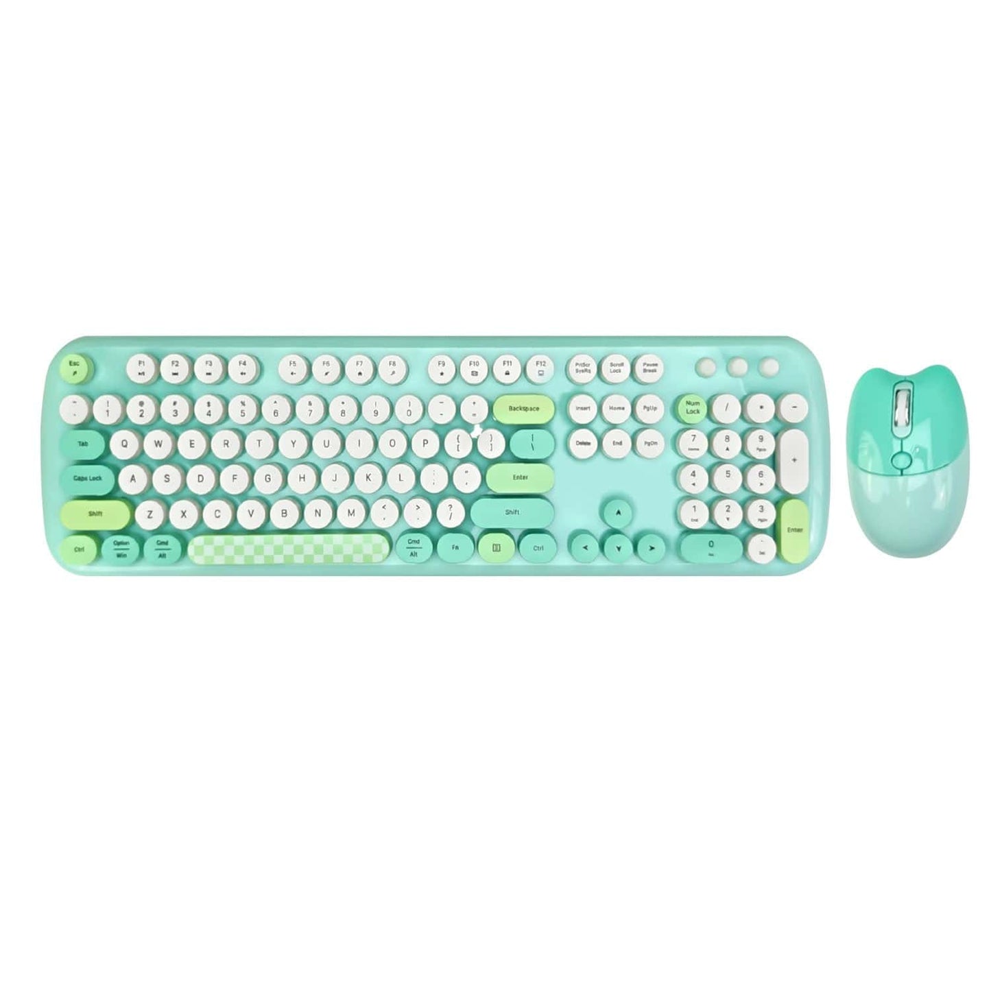 Wireless Keyboard & Mouse Combo - Silent Click