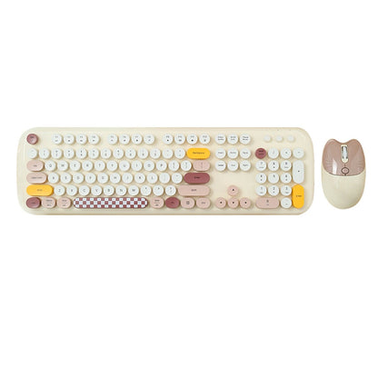 Wireless Keyboard & Mouse Combo - Silent Click