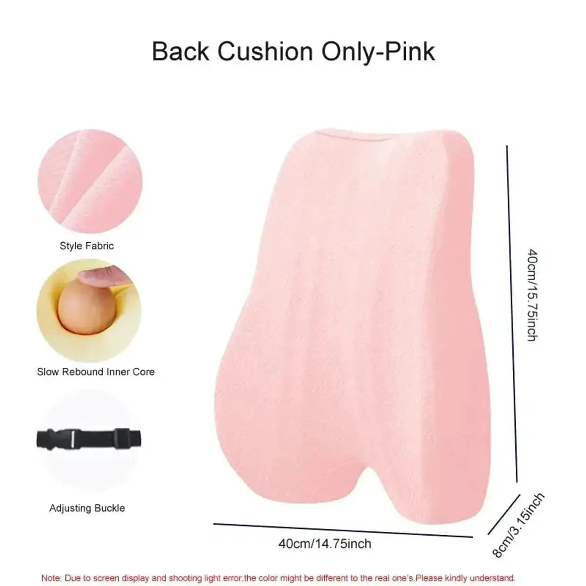 Ergonomic Memory Foam Seat Cushion