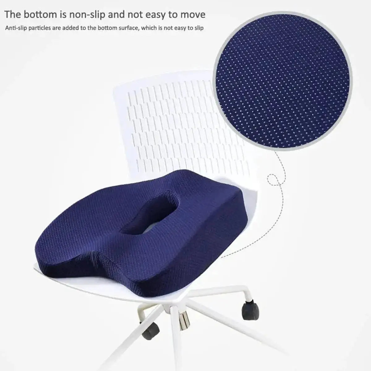 Ergonomic Memory Foam Seat Cushion