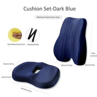 Ergonomic Memory Foam Seat Cushion