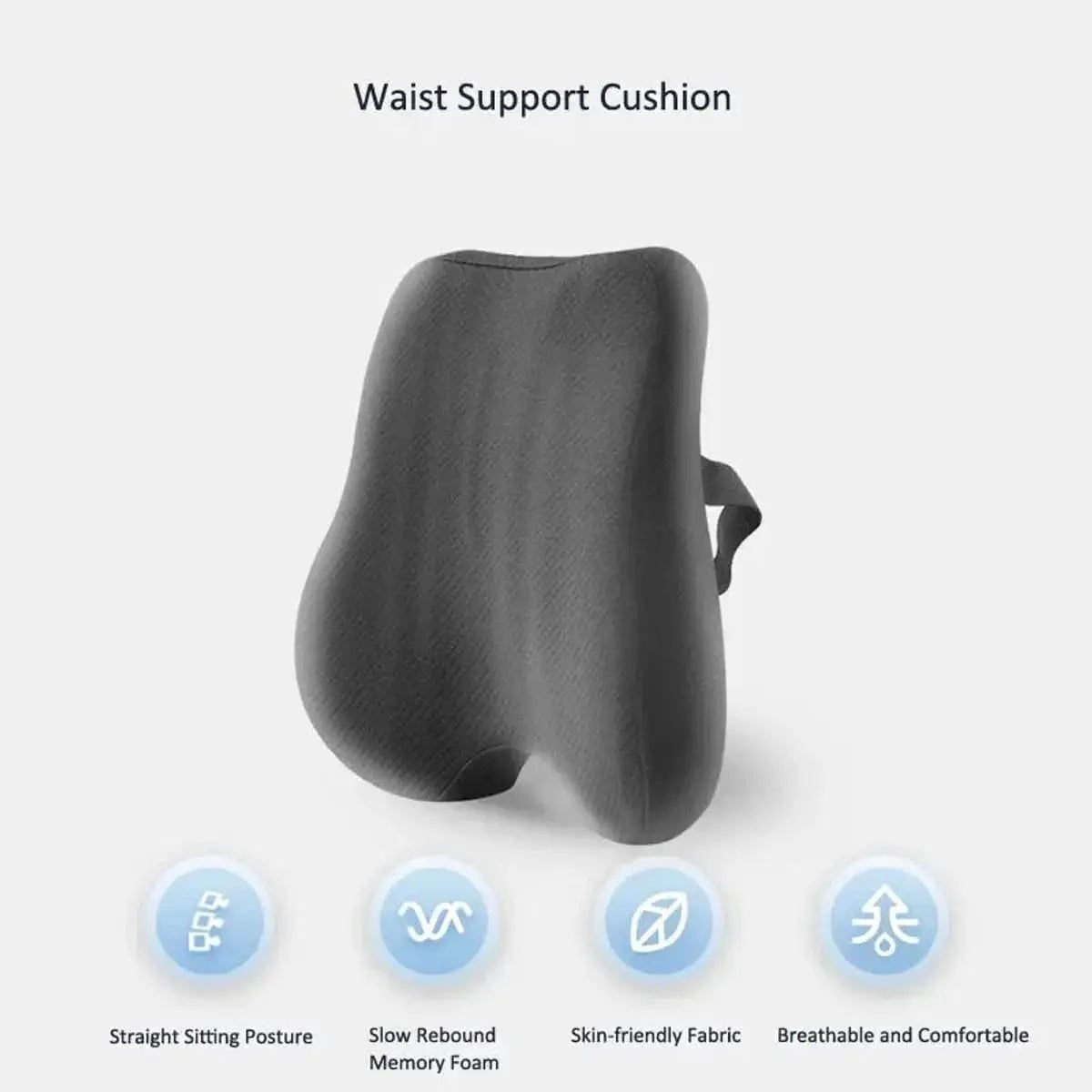 Ergonomic Memory Foam Seat Cushion