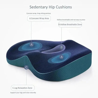 Ergonomic Memory Foam Seat Cushion
