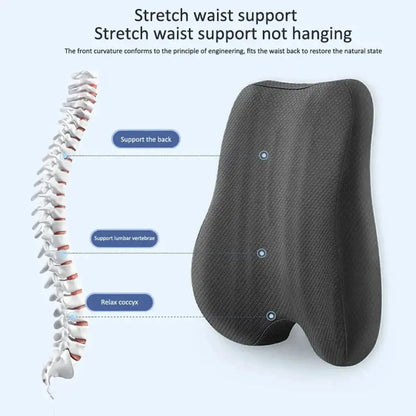 Ergonomic Memory Foam Seat Cushion