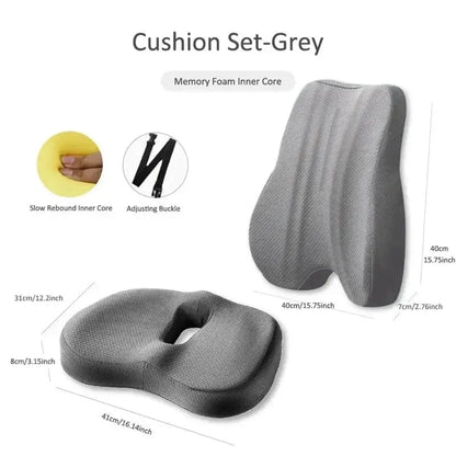 Ergonomic Memory Foam Seat Cushion