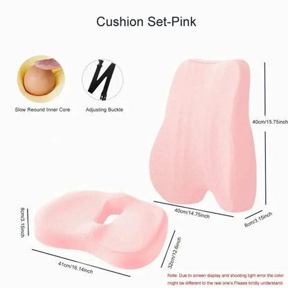 Ergonomic Memory Foam Seat Cushion