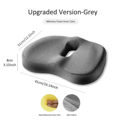 Ergonomic Memory Foam Seat Cushion
