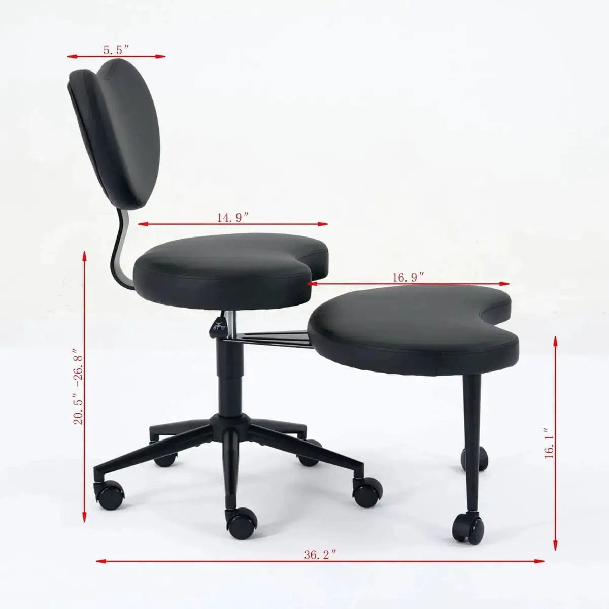 Meditation Chair With Cross Legged Design
