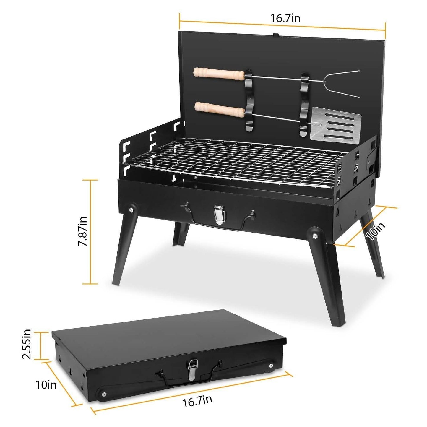 Portable Charcoal Grill