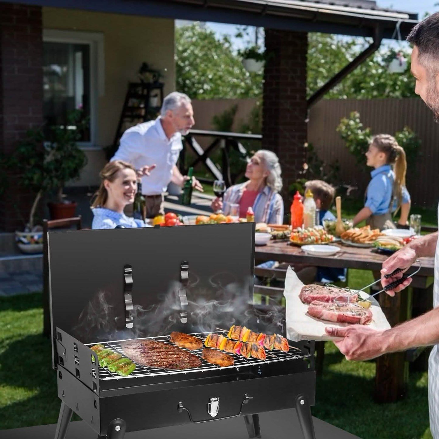 Portable Charcoal Grill