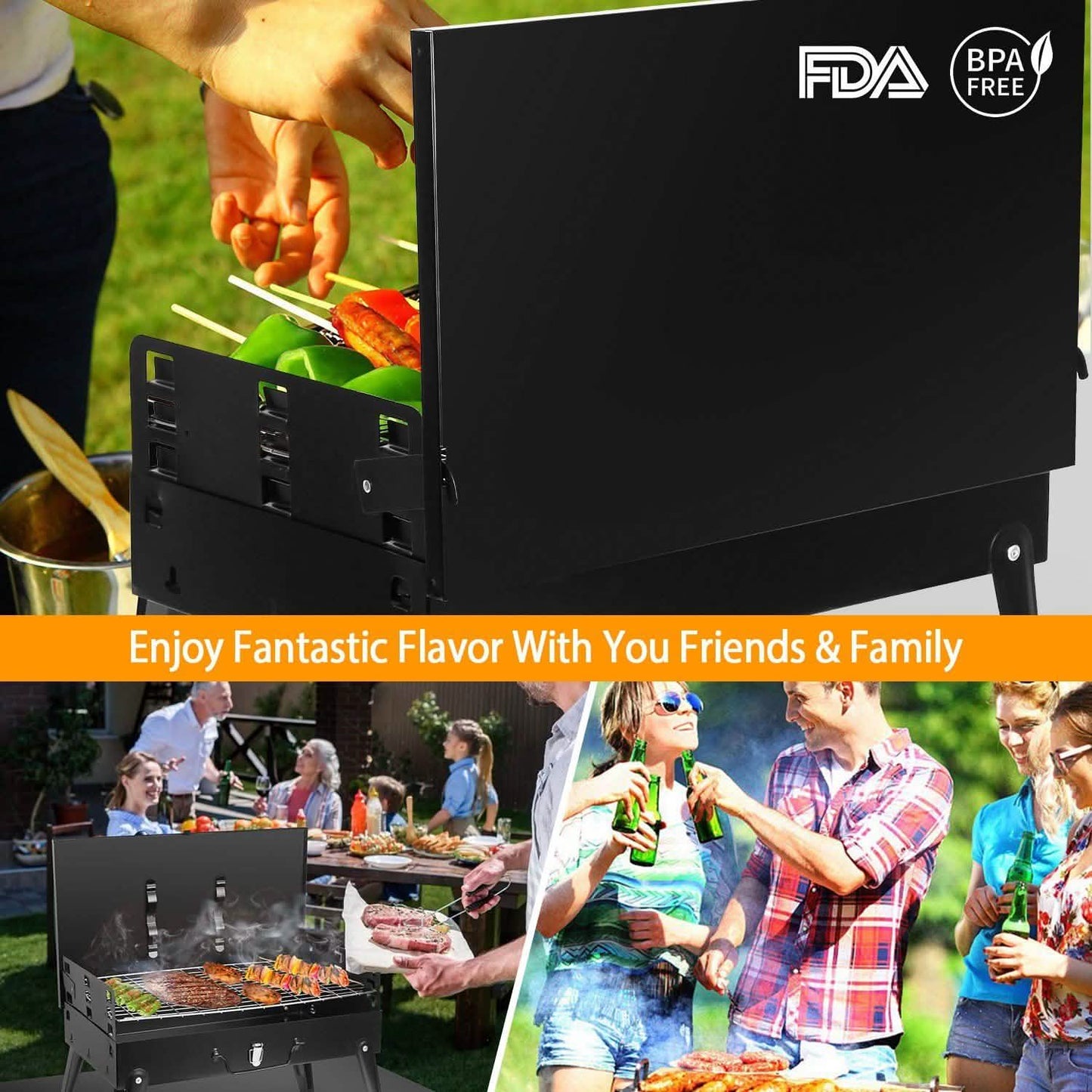 Portable Charcoal Grill