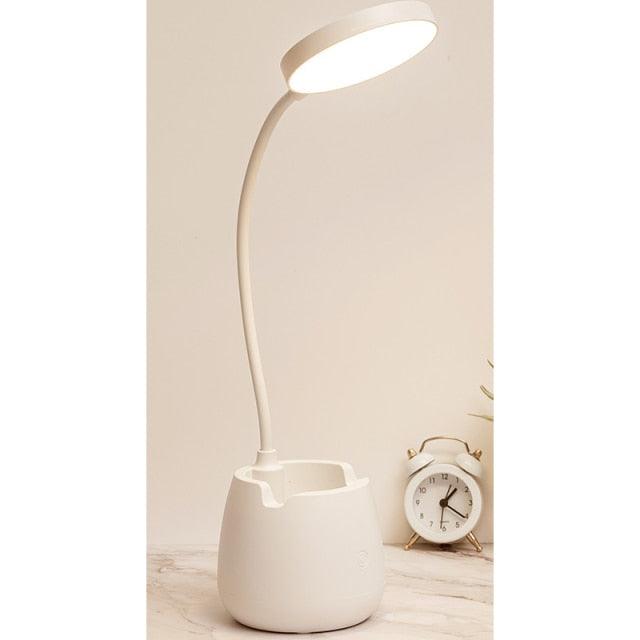 LED Table Lamp With Pen Holder