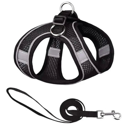 Reflective Dog Harness with Leash