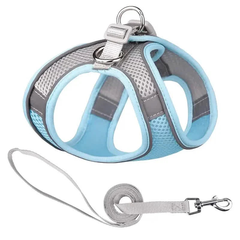Reflective Dog Harness with Leash
