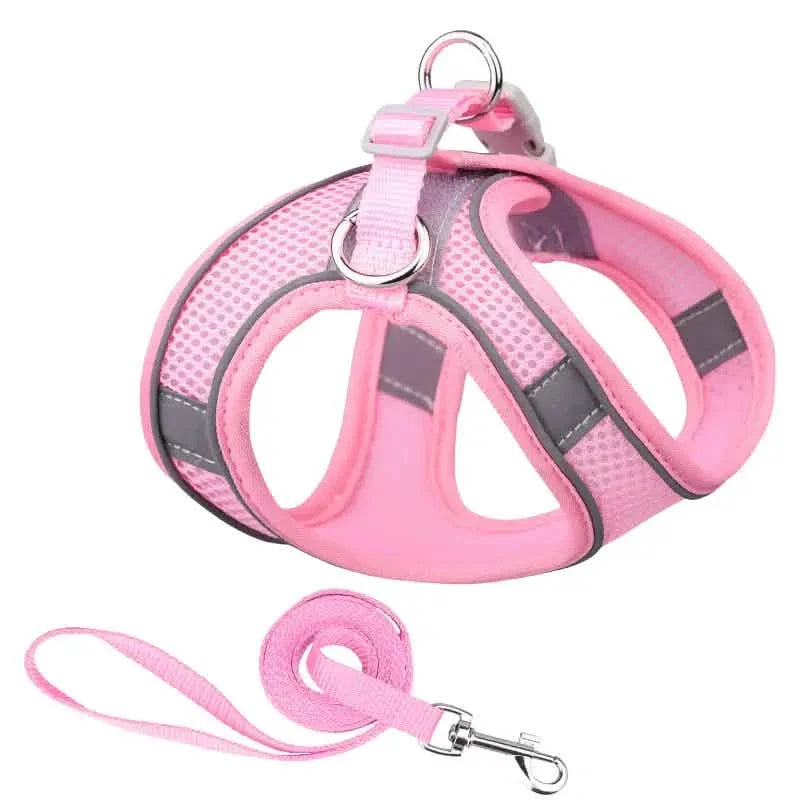 Reflective Dog Harness with Leash