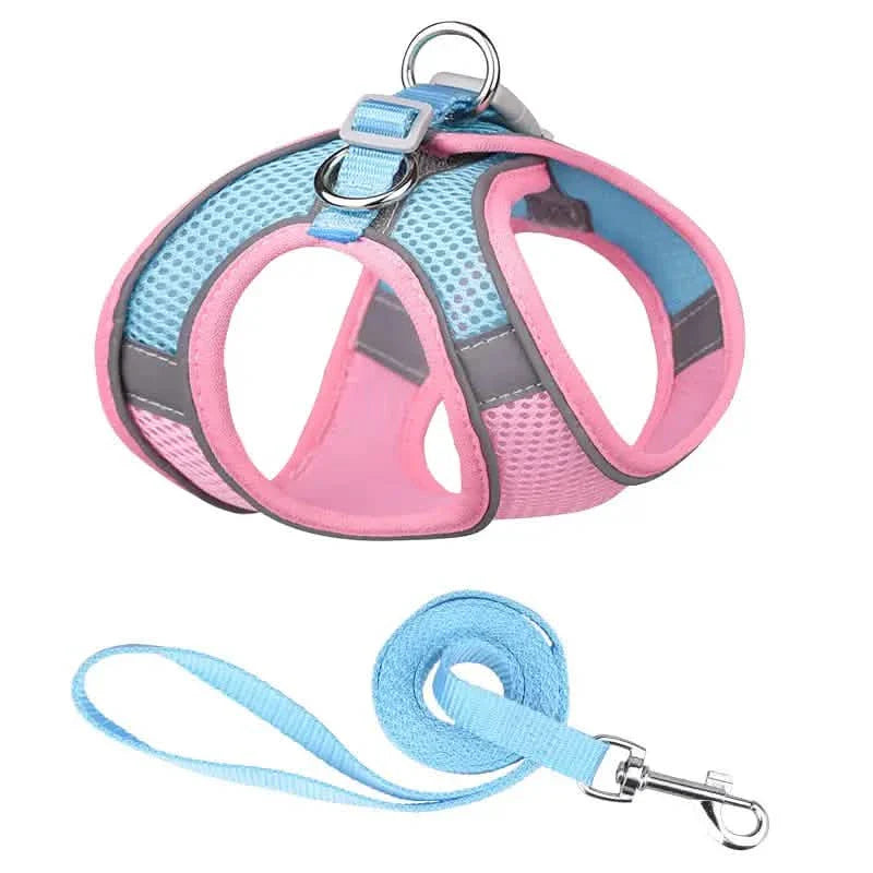 Reflective Dog Harness with Leash
