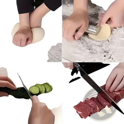 Stainless Steel Cutting Board with Lip